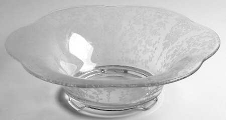 Adoration (Etched) 12" Footed Bowl