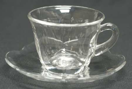 Canterbury (Heavy Pressed) Cup & Saucer Set