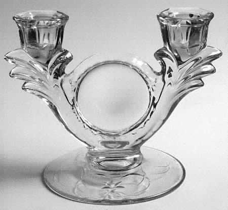 Chantilly Double Light Candlestick