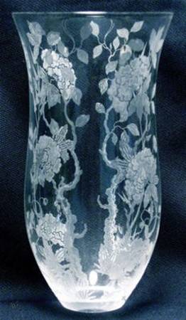 Indian Tree Hurricane Lamp with Prism, Globe Only