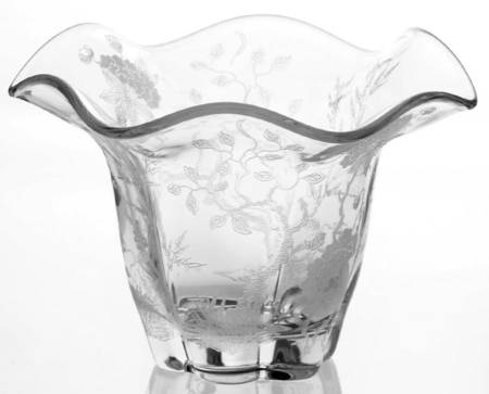 Indian Tree 3" Crimped Vase