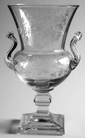 Indian Tree 6" High Urn Vase