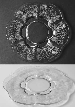 Indian Tree Canterbury Shape Plate