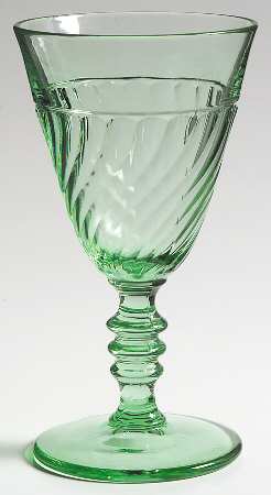 Spiral Flutes Green by Duncan &amp; Miller