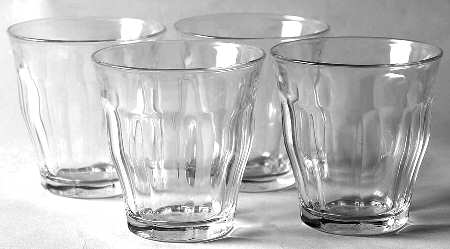 Picardie Clear Double Old Fashioned - Set of 4