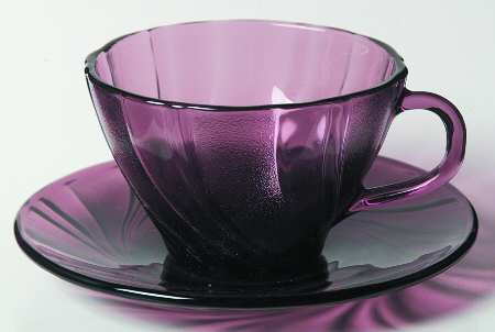 Rivage Amethyst Cup & Saucer Set