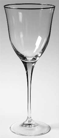 Sabina Platinum Water Goblet