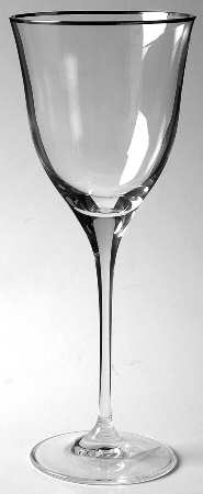 Sabina Platinum Wine Glass