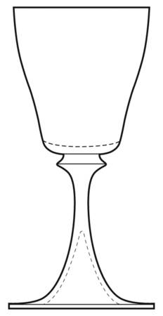 Fleurus Water Goblet