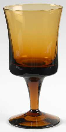 Arabesque Amber Juice/Wine Glass