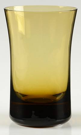 Arabesque Amber Flat Tumbler
