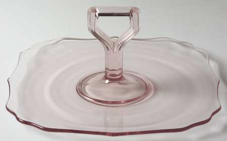 99 Pink Center Handle Tray