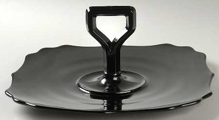 99 Black Center Handle Tray