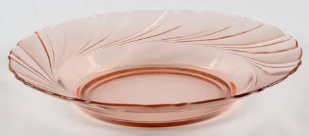 Rivage Pink Rim Soup Bowl