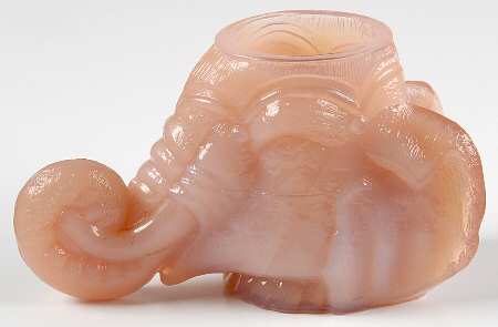 Animals & Figurines Elephant Head Toothpick Holder