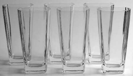 DRB7 (Set of 6) 8 Oz Flat Tumbler