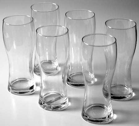 Prague Beer Glass (Set of 6)