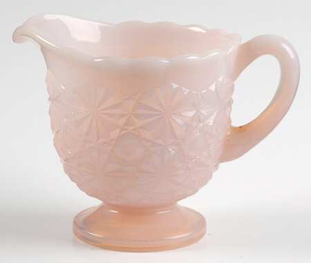 Daisy and Button Crown Tuscan (Opaque Pink) Creamer