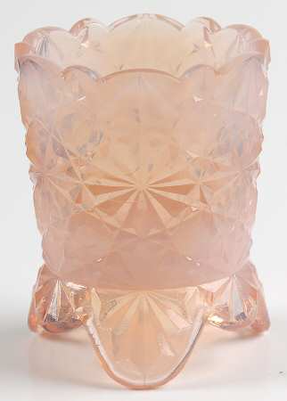 Daisy and Button Crown Tuscan (Opaque Pink) Toothpick Holder