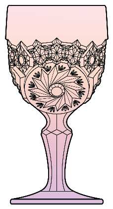 Buzz Saw Crown Tuscan (Opaque Pink)