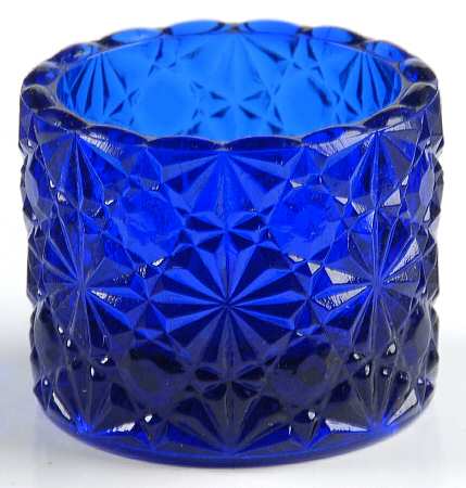 Daisy and Button Cobalt Blue Salt Dip