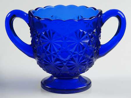 Daisy and Button Cobalt Blue Open Sugar