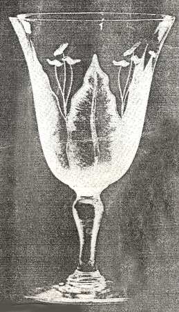 Lily Water Goblet