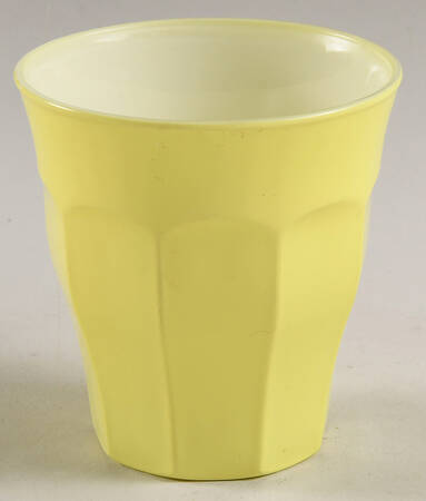 Picardie Pastel Yellow Flat Tumbler