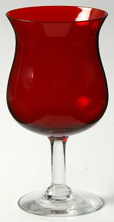 Ruby Wine Glass