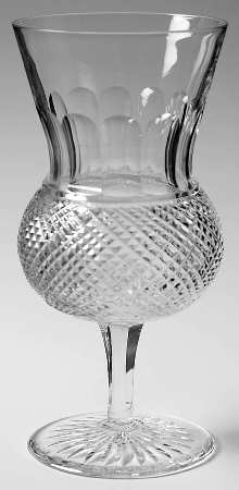Thistle (Plain) by Edinburgh Crystal