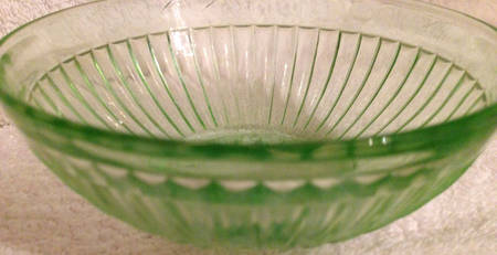 Round Robin Green Small Fruit Dessert Bowl