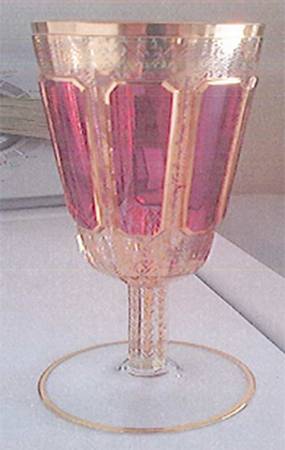EBC9 Ruby Fluted Champagne
