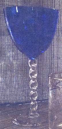 EBC8 Cobalt Blue Water Goblet