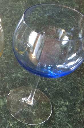 ETZ4 Blue Water Goblet