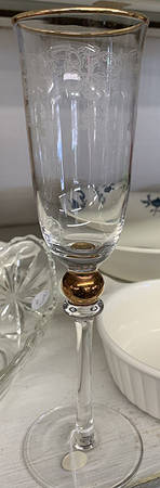 Baroque Scroll Fluted Champagne