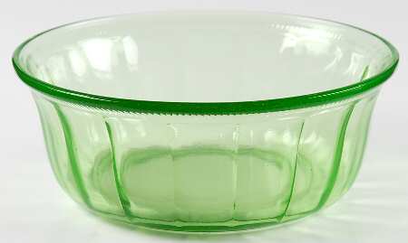 Colonial Fluted Green 6" Salad Bowl