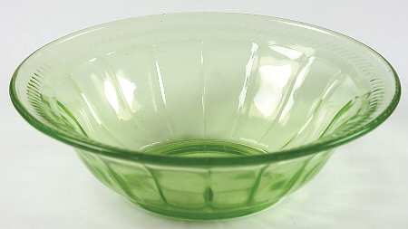 Colonial Fluted Green Cereal Bowl