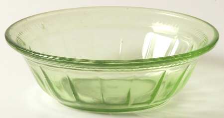 Colonial Fluted Green 4" Small Fruit/Dessert Bowl
