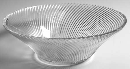 Diana Clear 11" Large Fruit Bowl