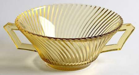 Diana Amber Cream Soup Bowl