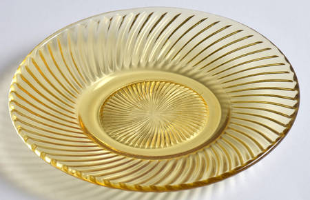 Diana Amber Bread & Butter Plate