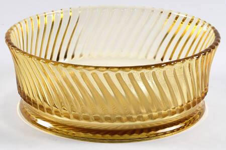 Diana Amber Candy Jar No Lid
