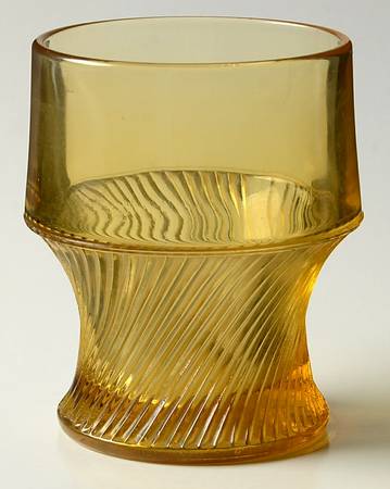 Diana Amber 9 Oz Flat Tumbler