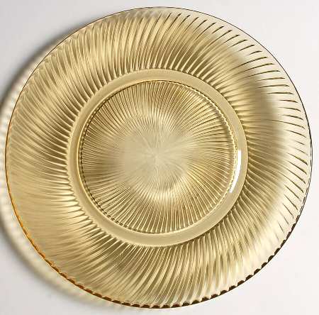 Diana Amber Dinner Plate