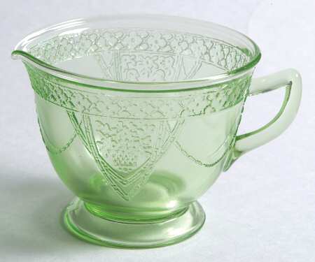 Georgian Green Creamer