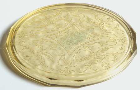 Madrid Amber Round Hot Plate