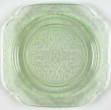 Madrid Green Luncheon Plate