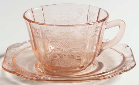 Madrid Pink Cup & Saucer Set