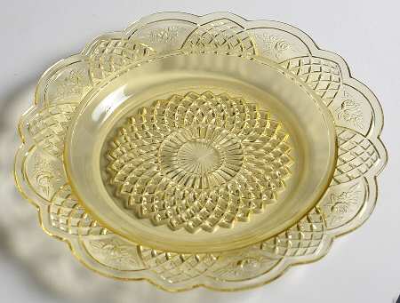 Mayfair Amber Salad Plate