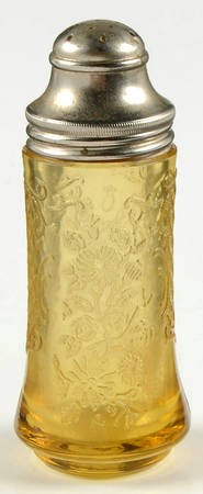 Normandie Amber Shaker with Metal Lid